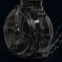 Pistolet à eau électrique avec effet lumineux